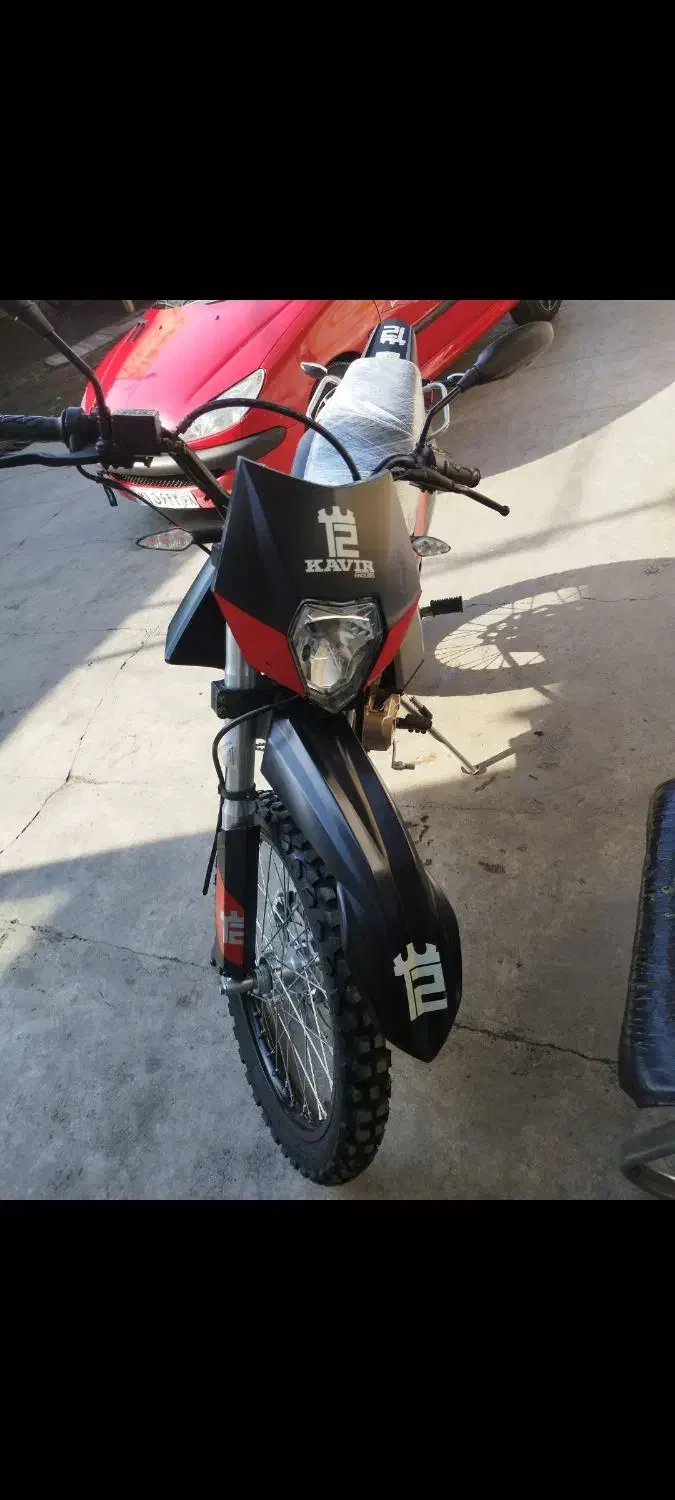 موتور تریل ۲۵۰ کویر|موتورسیکلت|تهران, درختی|دیوار