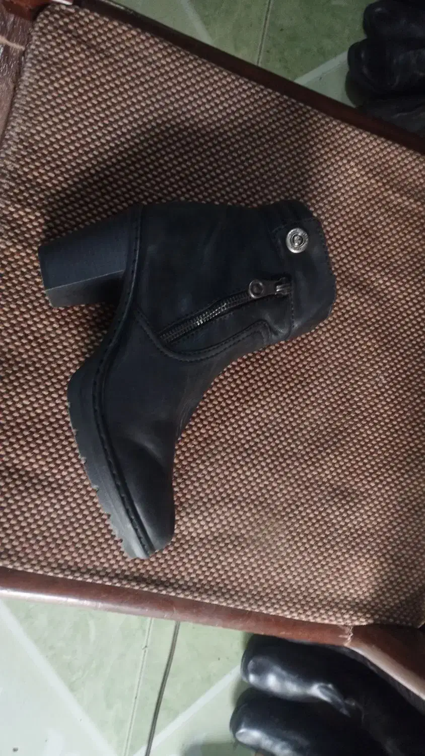 پوتین نیم پوتین چکمه زنانه جرم طبیعی خارجی|کیف، کفش، کمربند|اردبیل, |دیوار