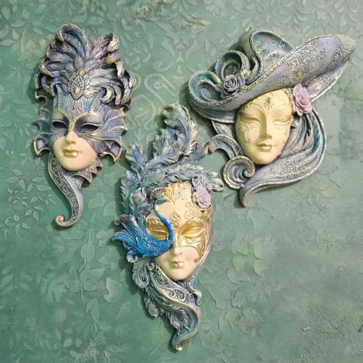 دو عدد دکوری پتینه بالماسکه|مجسمه، تندیس، ماکت|پردیس, فاز ۲|دیوار