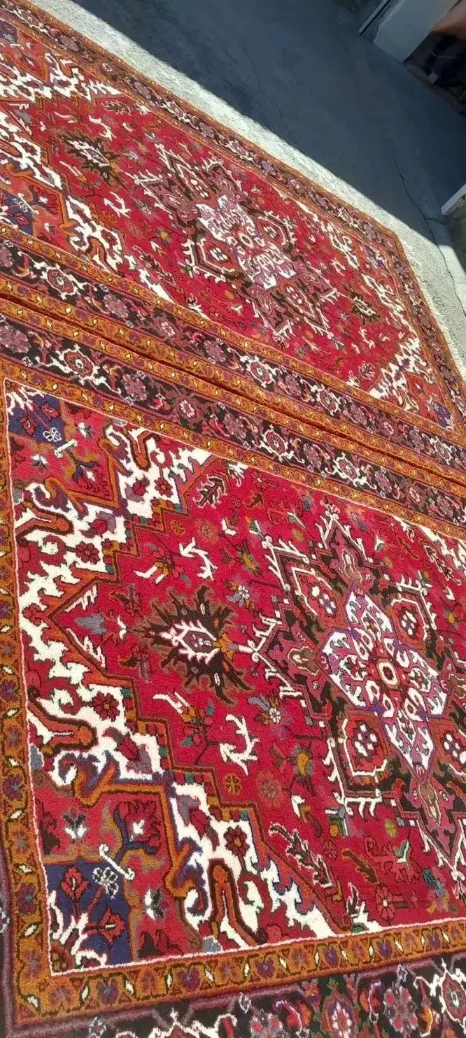 یک جفت ۶متری دستبافت هریس تاجری|فرش|تبریز, |دیوار