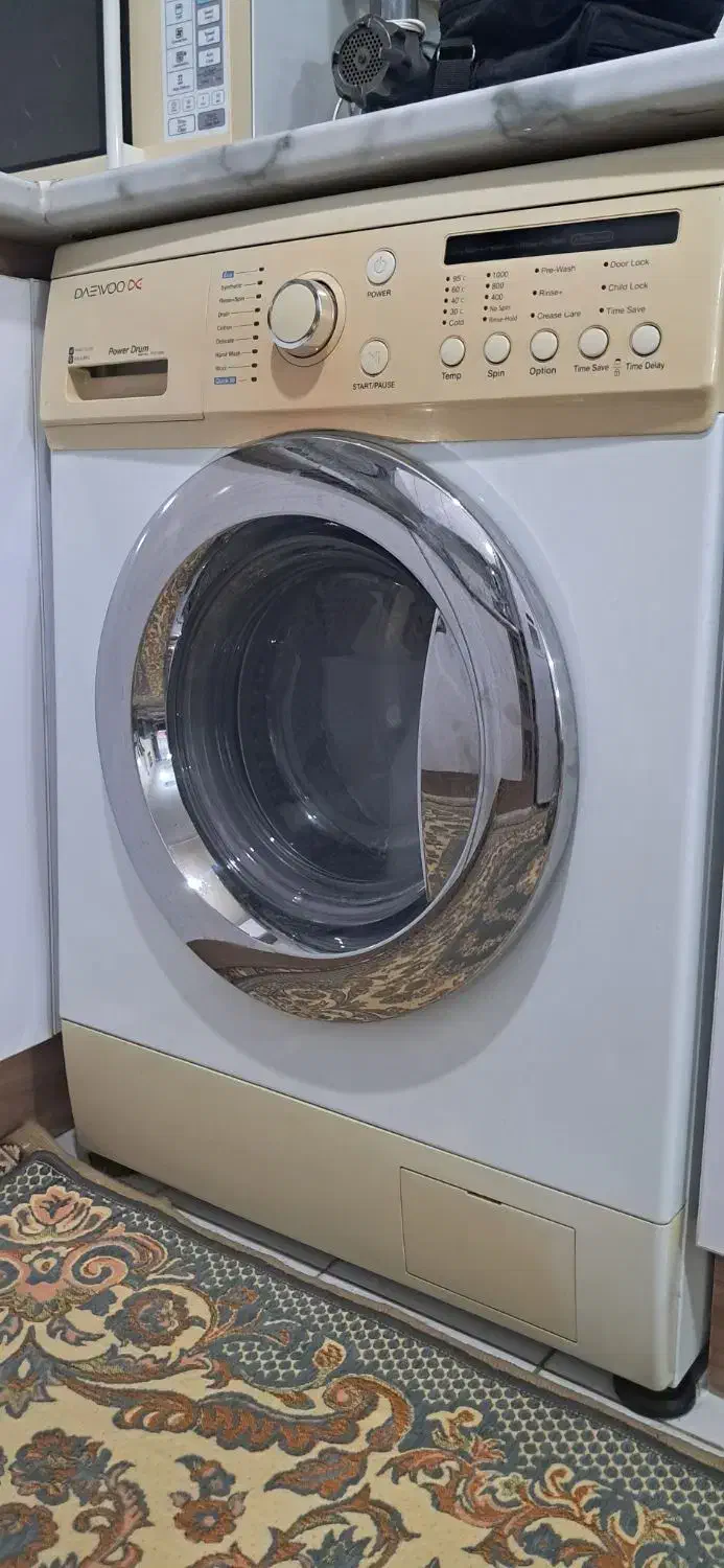 ماشین لباسشویی ۸ کیلویی دوو|ماشین لباسشویی و خشککن لباس|تهران, جوادیه|دیوار