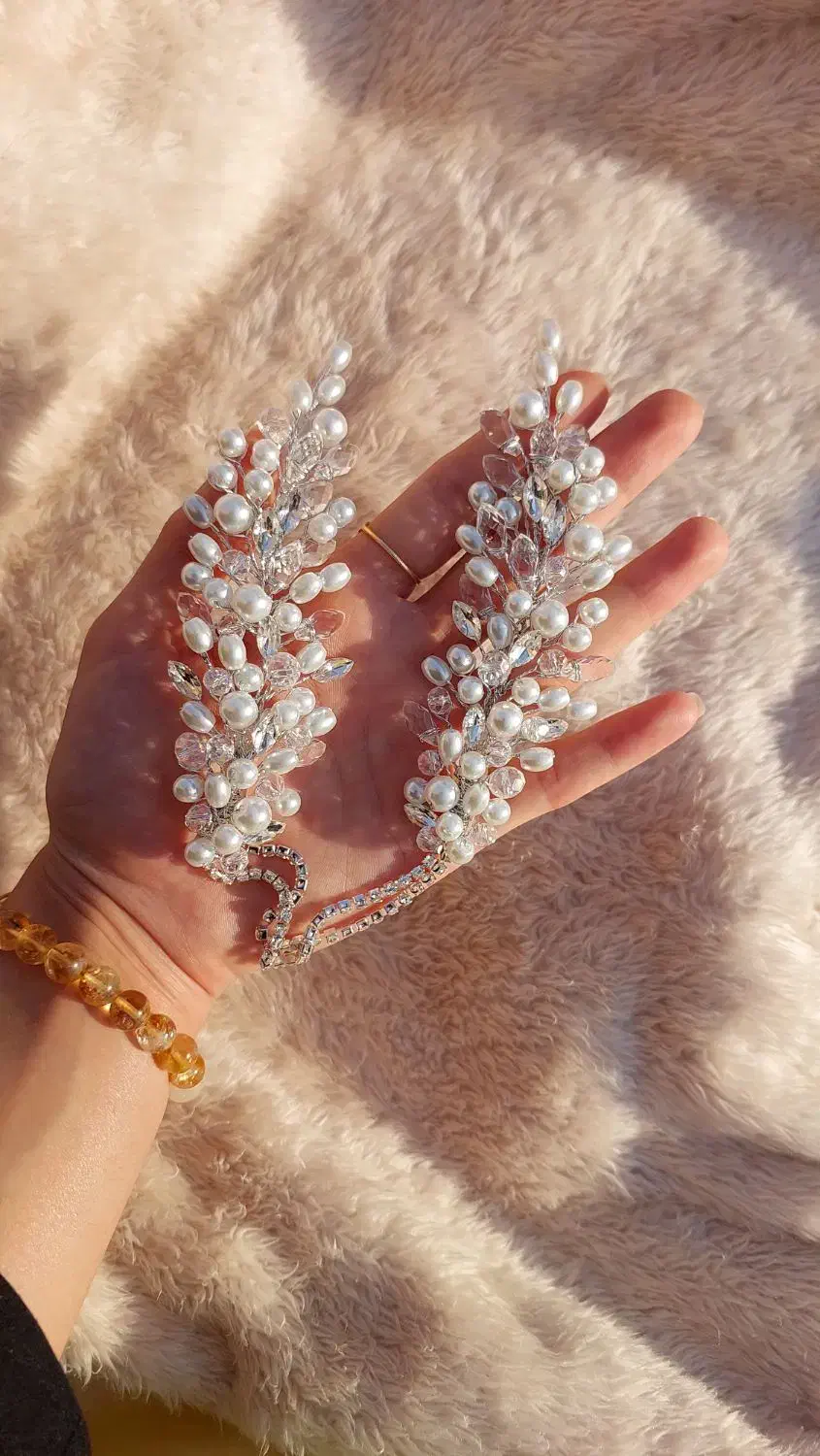 عروس و همراهی (تاج و ریسه)|صنایع دستی و سایر لوازم تزئینی|سرپل ذهاب, |دیوار