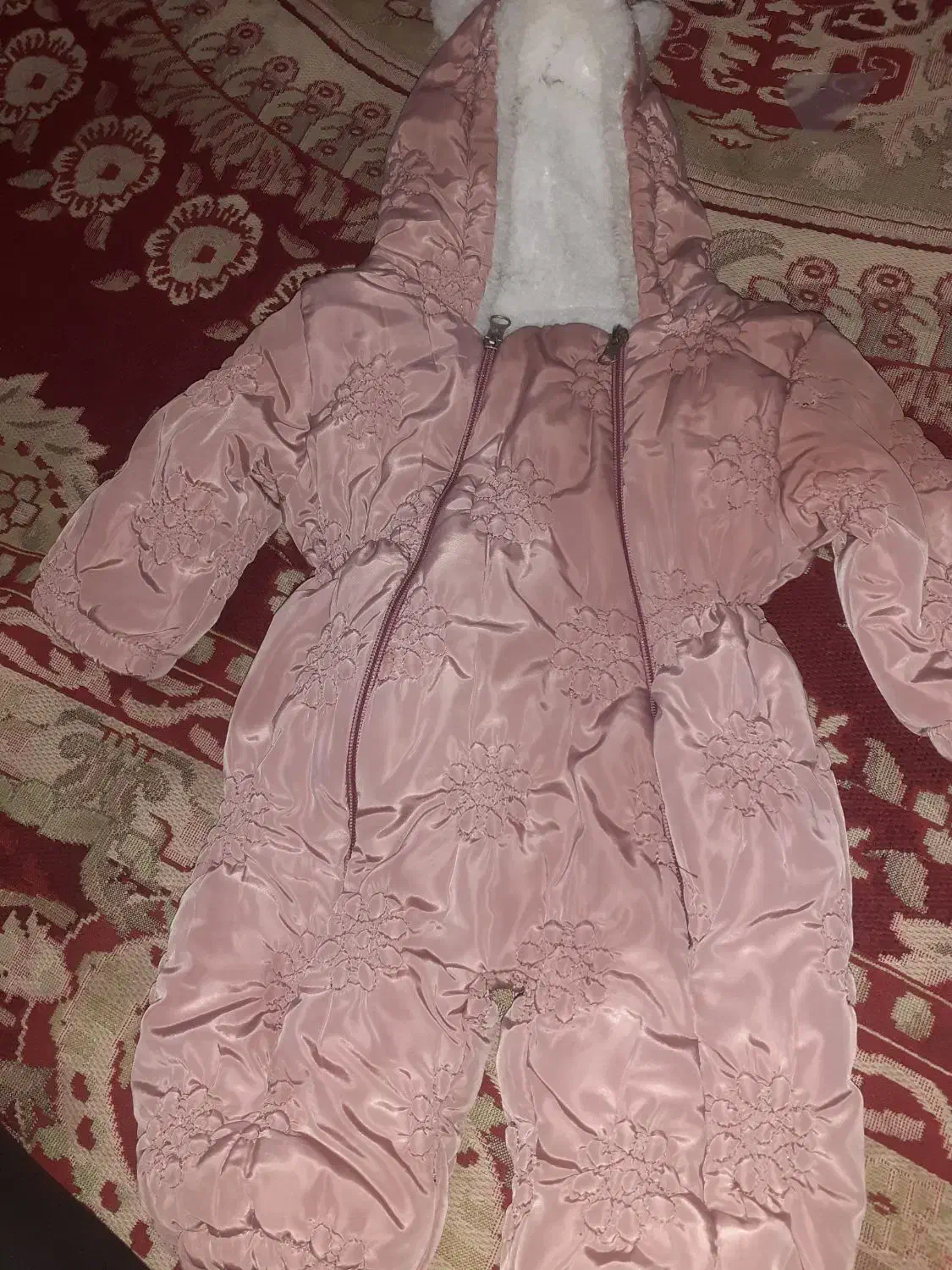 کاپشن خز دار کودک اکبند|کفش و لباس بچه|سراب, |دیوار