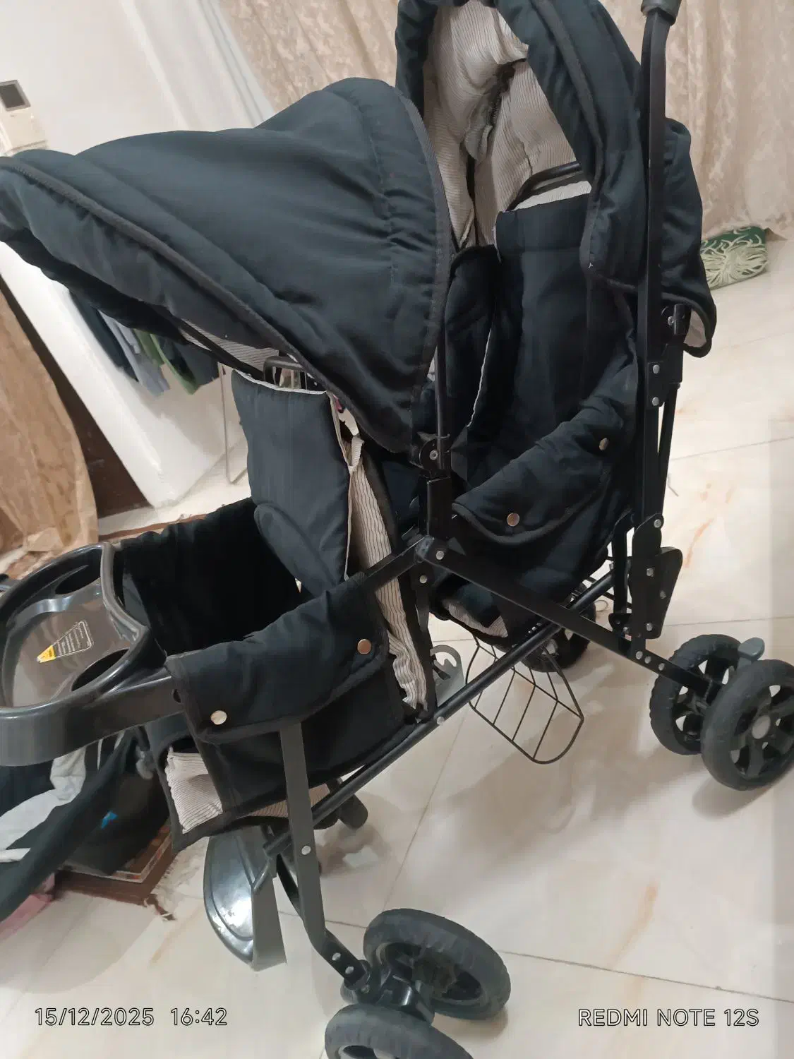 کالسکه دوقلو و کریر|کالسکه و لوازم جانبی|مشهد, هفت تیر (نه دره)|دیوار