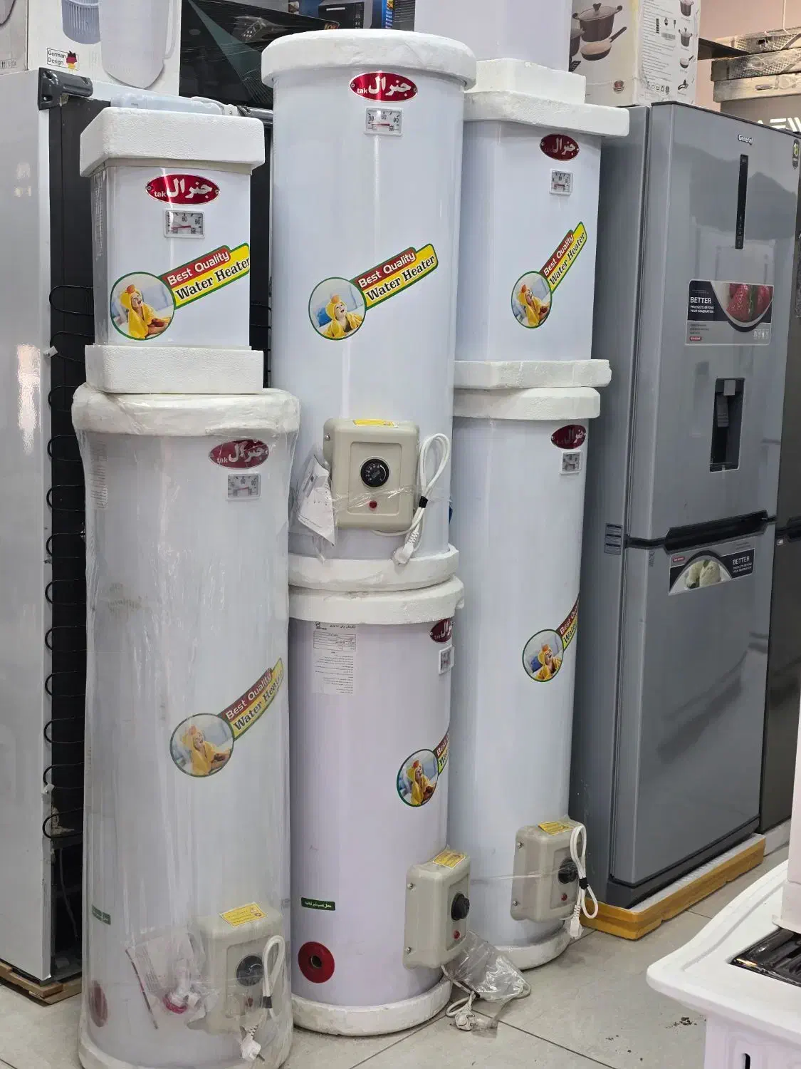 ابگرمکن برقی ۱۵ لیتر الی ۱۷۰ لیتر/کف قیمت/شاه کالا|آبگرمکن، پکیج، شوفاژ|سقز, |دیوار