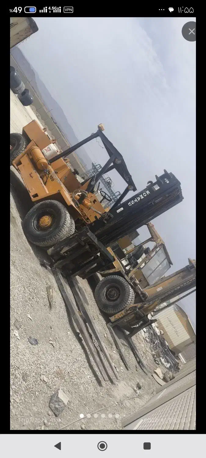 فروش لیفتراک 10 تن کوماتسو|خودرو سنگین|مبارکه, |دیوار