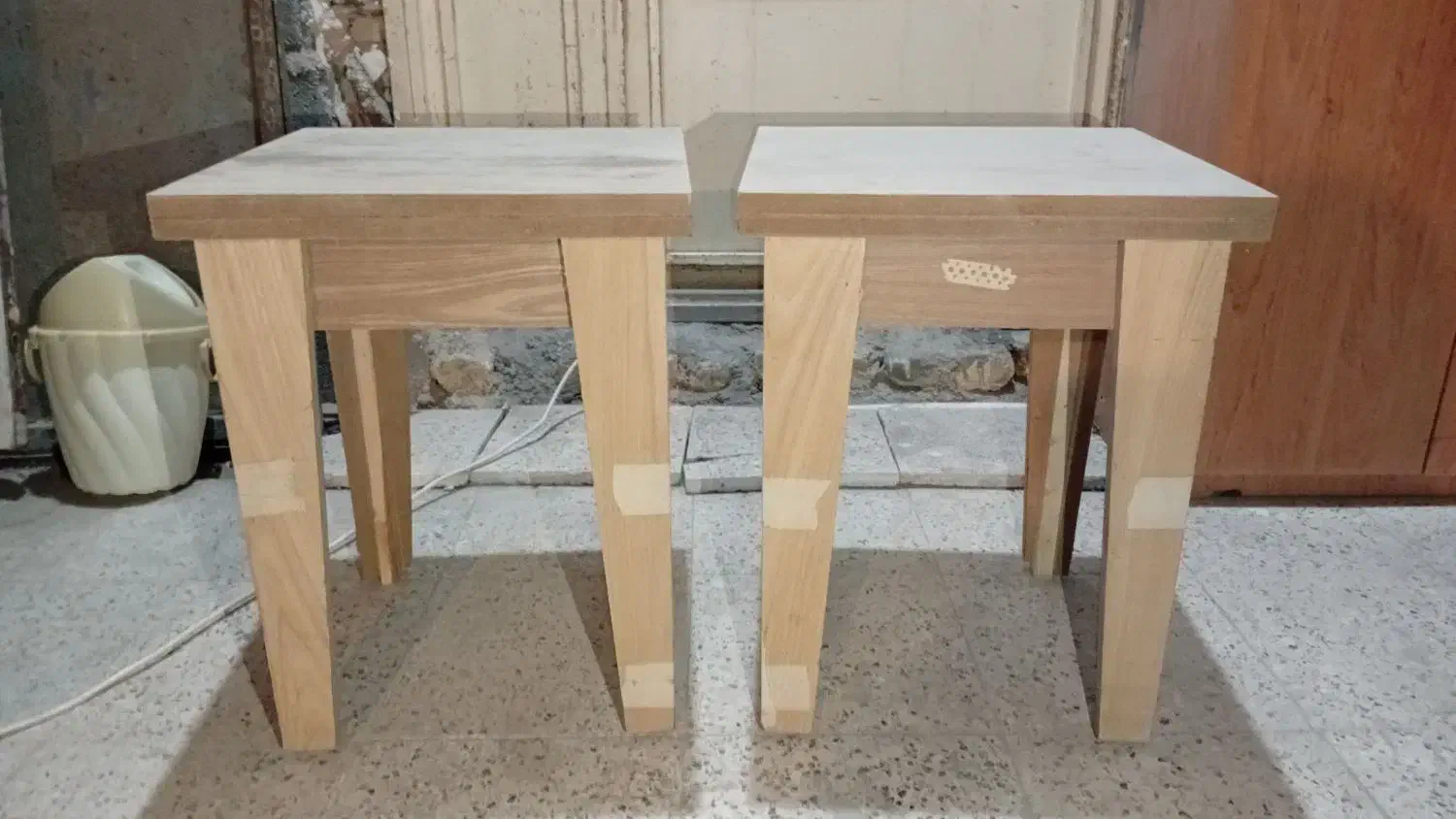 میز عسلی و صندلی قهوه خوری خام|مبلمان خانگی و میز عسلی|شاندیز, |دیوار