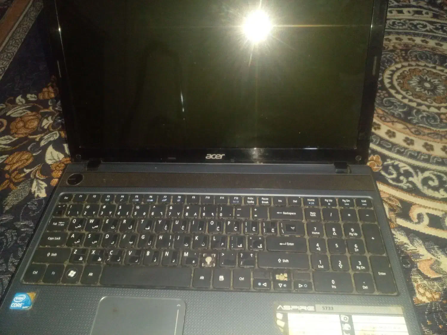 لپتاپ acer مدل ۵۷۳۳|رایانه همراه|تهران, شهرک رضویه|دیوار