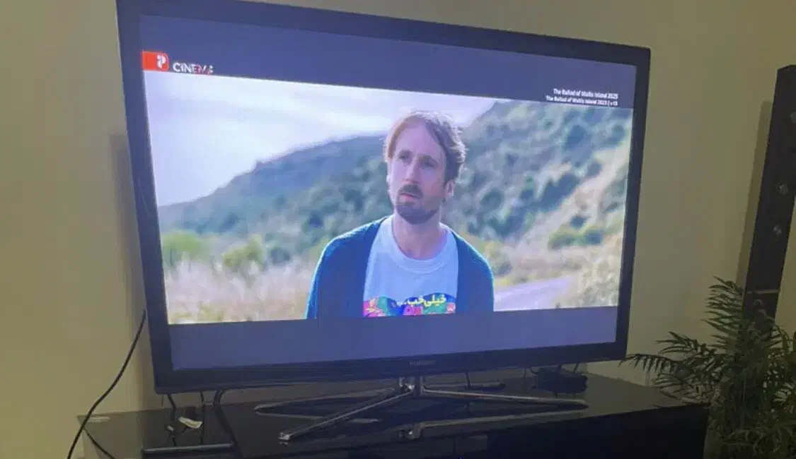 تلویزیون سامسونگ در حد نو با جعبه ۴۶اینچ|تلویزیون و پروژکتور|بابل, |دیوار