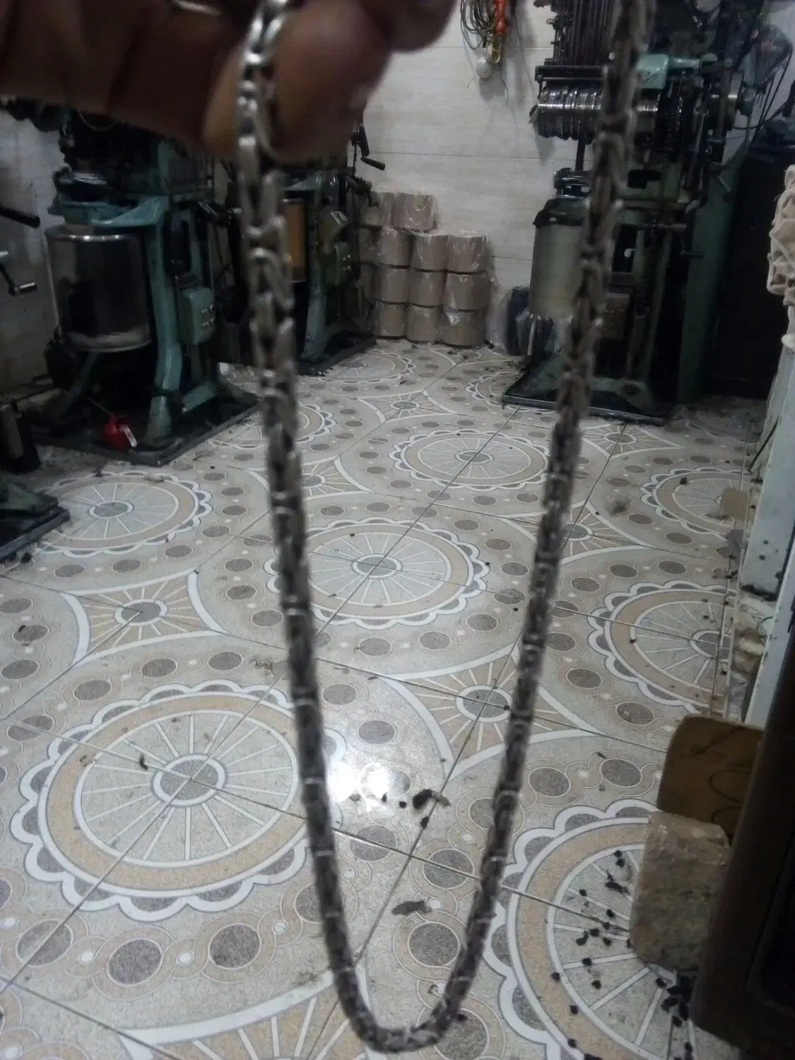 زنجیر نقره|جواهرات|اسلامشهر, شهرک قائمیه|دیوار