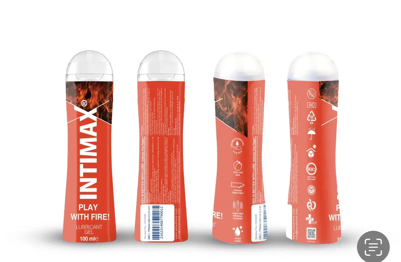 ژل روانکننده و گرم کننده اینتیمکس 100میل|آرایشی، بهداشتی، درمانی|نطنز, |دیوار