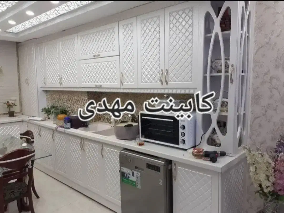 کابینت آشپزخانه هایگلاس کیفیت بالا (۱۲۰۴)|مصالح و تجهیزات ساختمان|لشت نشا, |دیوار