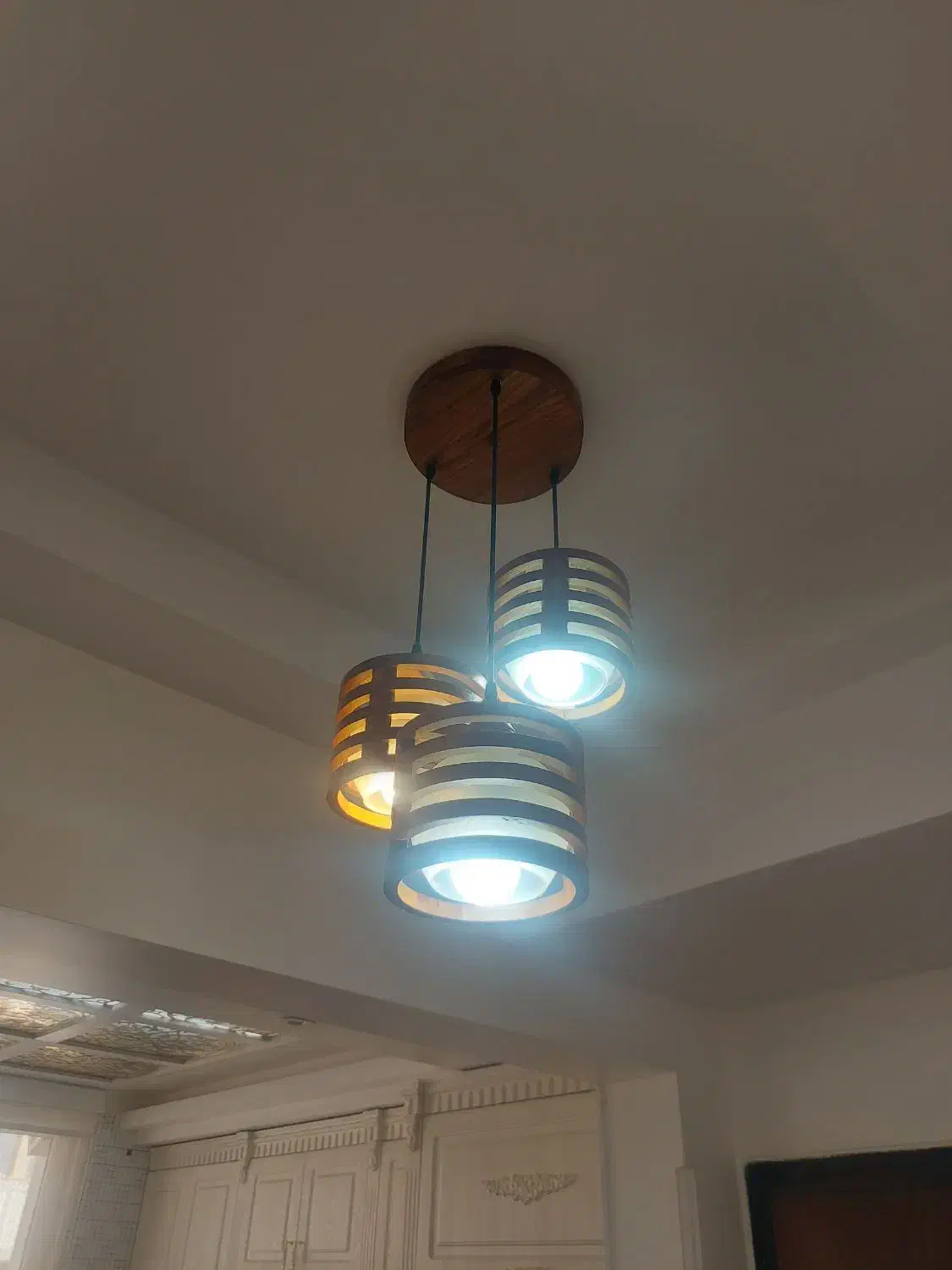 سه عدد لوستر سه  و شش و هفت شعله|لوستر و چراغ آویز|تهران, جنت‌آباد جنوبی|دیوار