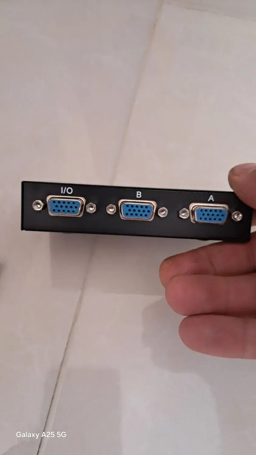 VGA دو پورت دو کانال|لوازم جانبی موبایل و تبلت|کرج, شهرک بهداری|دیوار