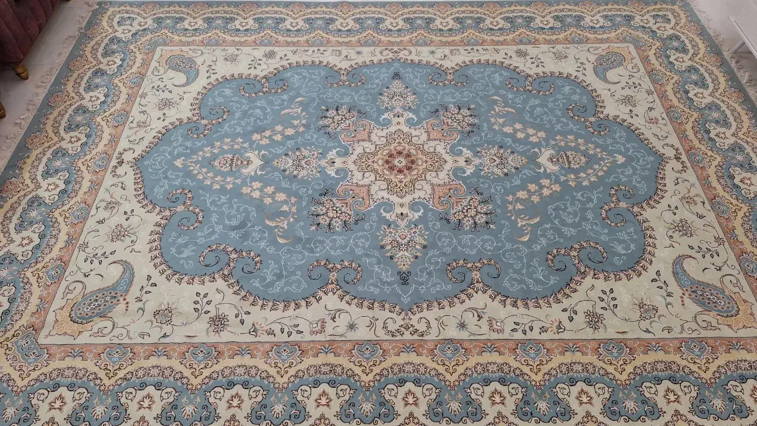 قالی سلیمان اصفهان|فرش|شیروان (خراسان), |دیوار