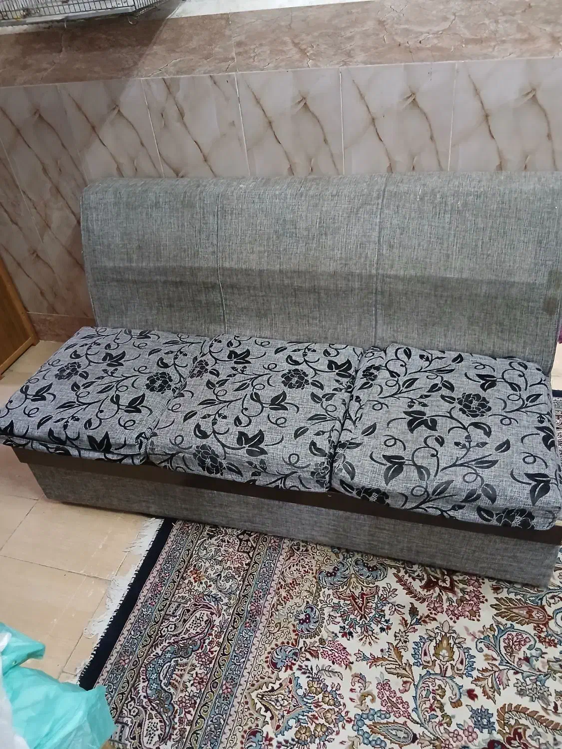 مبل هفت نفره حالت ال مانند|مبلمان خانگی و میز عسلی|خرمشهر, |دیوار