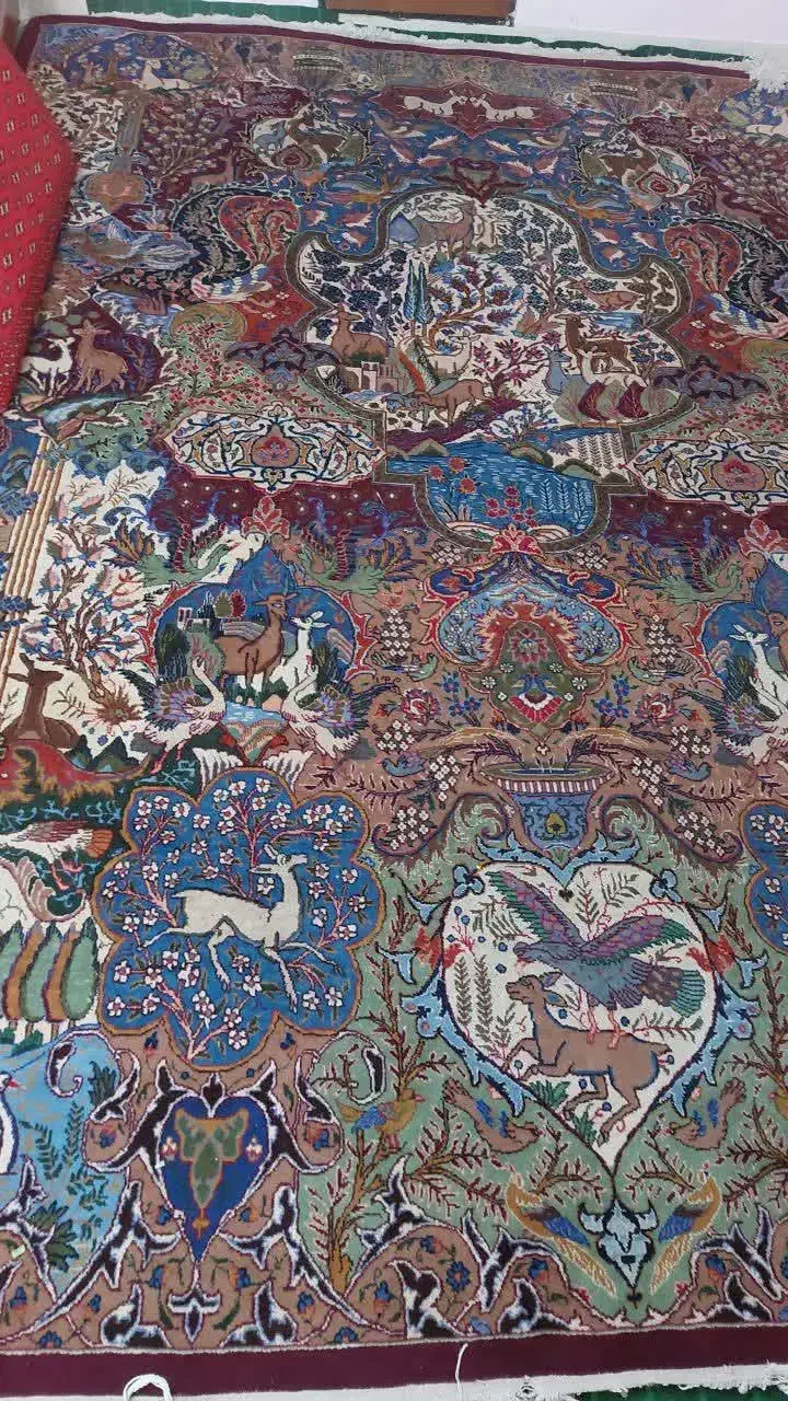 فرش دستباف بسیار زیبا و نفیس|فرش|شاهرود, |دیوار