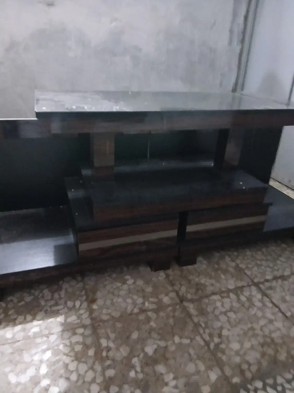 میز تلویزیون ام دی اف ۳ تیکه|میز تلویزیون|رشت, حمیدیان|دیوار