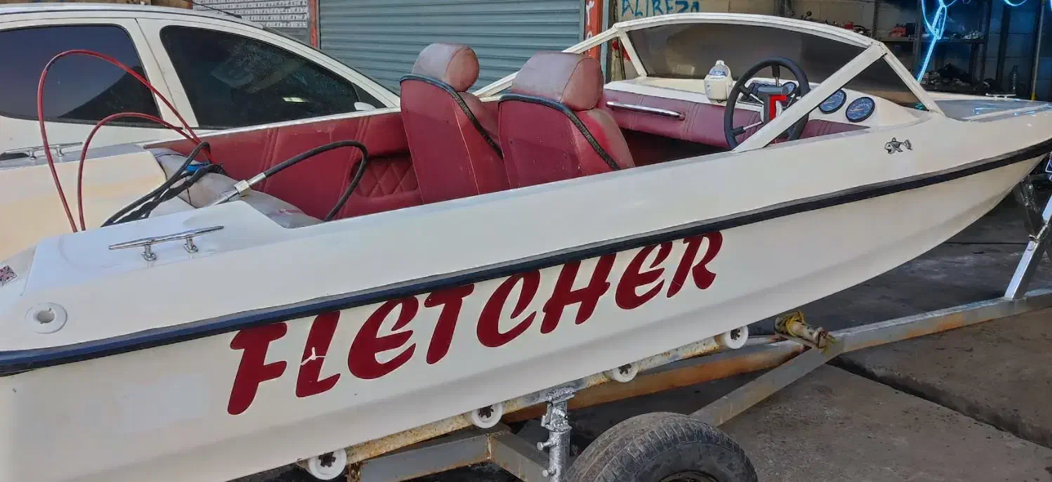 شناور فیلیچر 14فوت به همراه موتور48 استارتی|قایق و سایر وسایل نقلیه|تنکابن, |دیوار