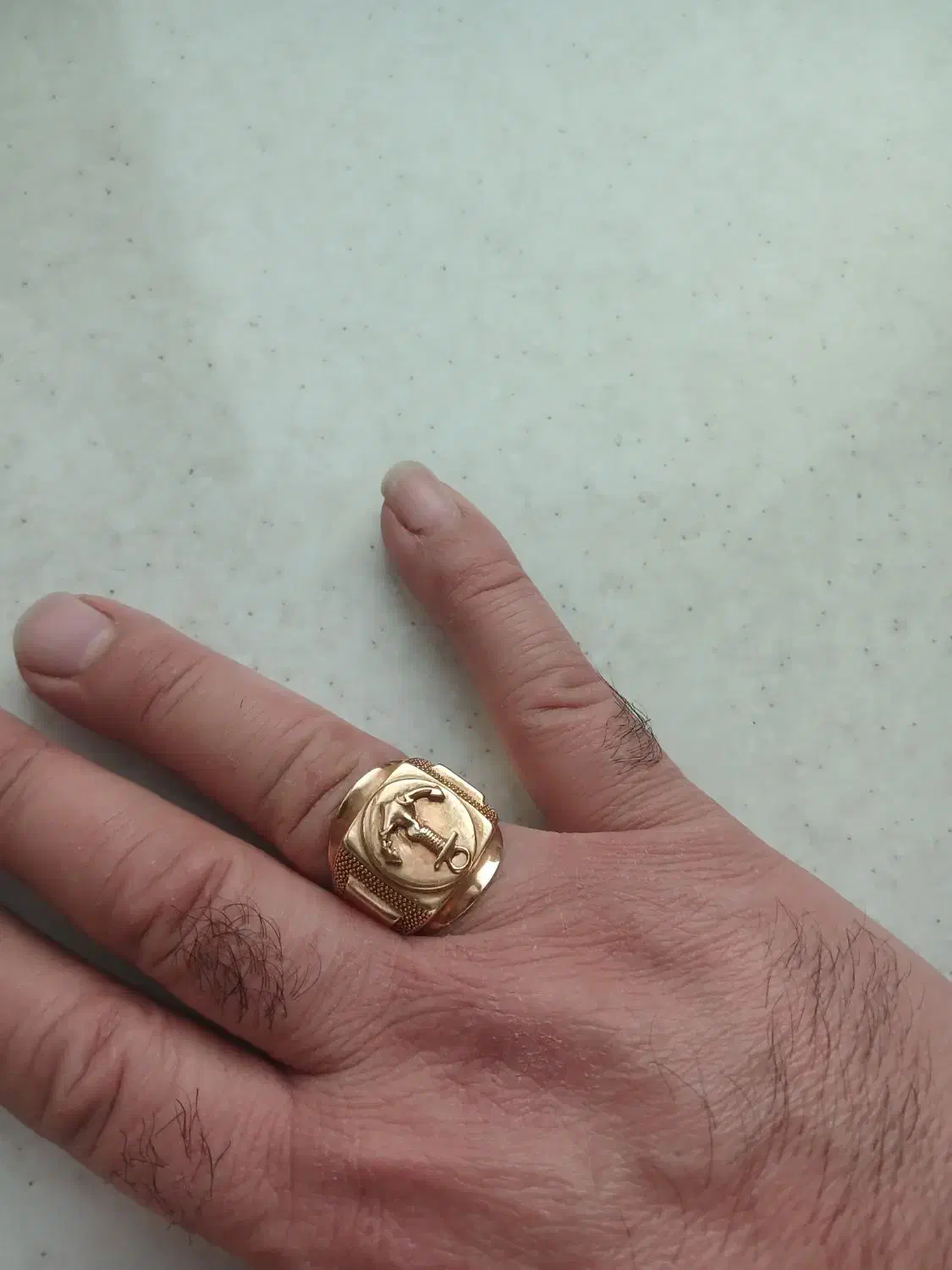 انگشترمردانه طلا|جواهرات|ساوه, |دیوار