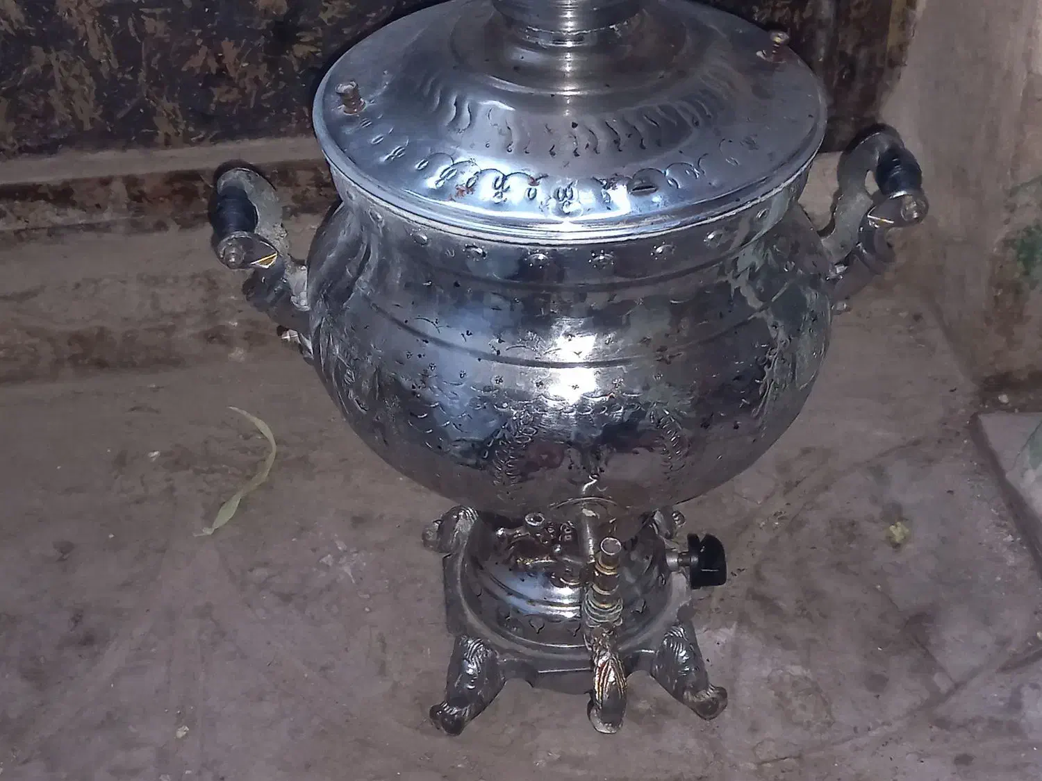 سماور کار کرده ۸لیتری سنگین|سماور، چای‌ساز، قهوه‌ساز|پاکدشت, پاکدشت (مامازند)|دیوار