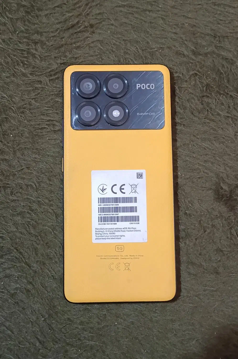 poco x6 poro 512g|موبایل|قیامدشت - خاورشهر, |دیوار