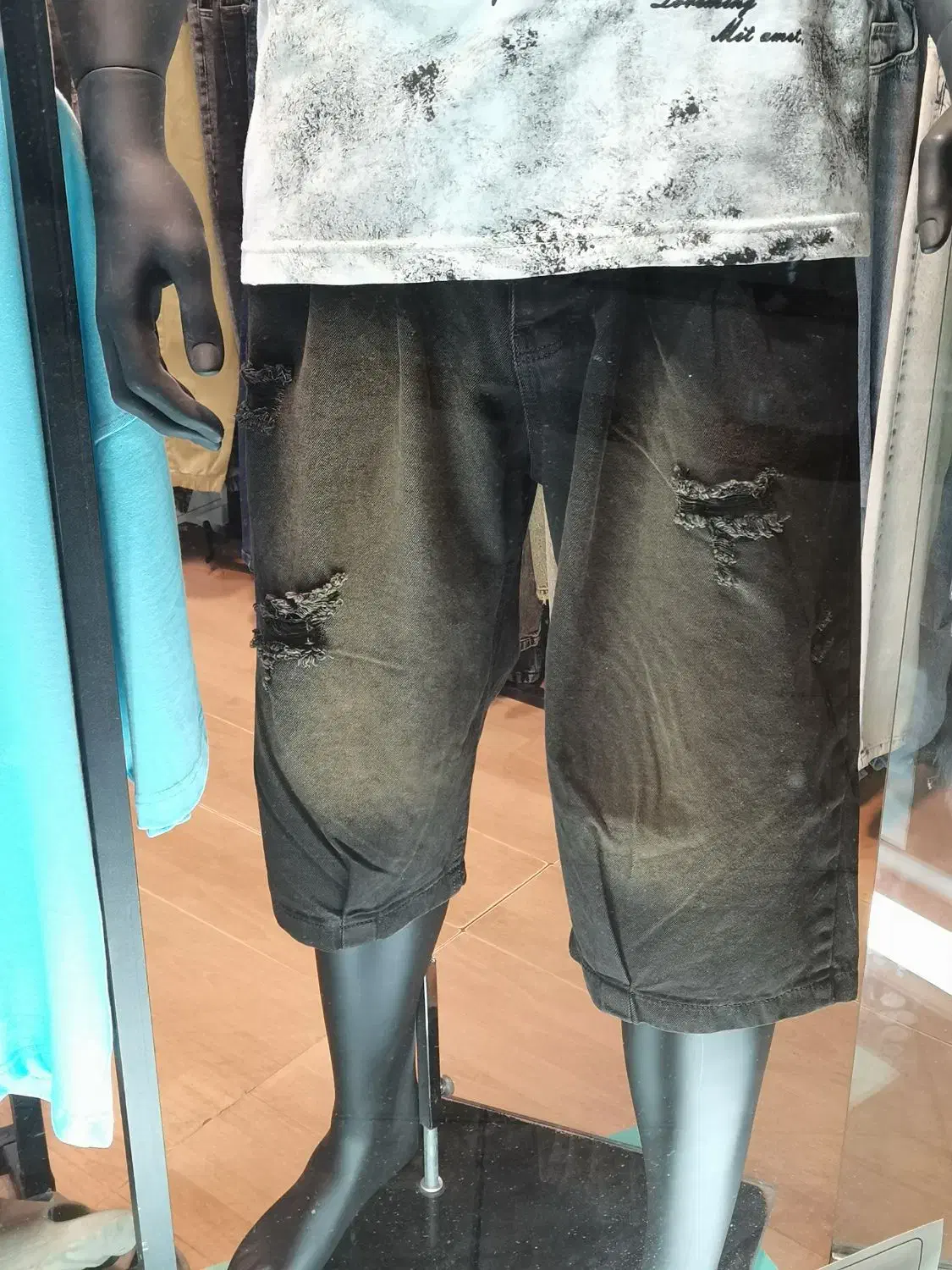 شلوارک جین بگی|لباس|کیش, |دیوار