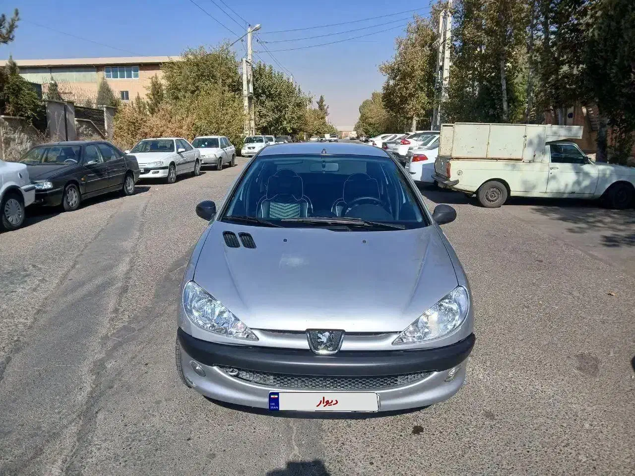 پژو ۲۰۶ تیپ ۲ بی رنگ|خودرو سواری و وانت|هشتگرد, شهرک پامچال|دیوار