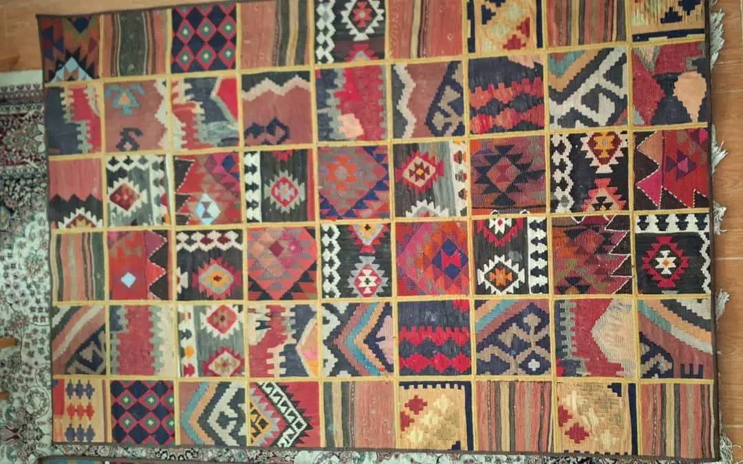 گلیم فرش سنتی سالم طرح دست بافت|فرش|تهران, جمهوری|دیوار