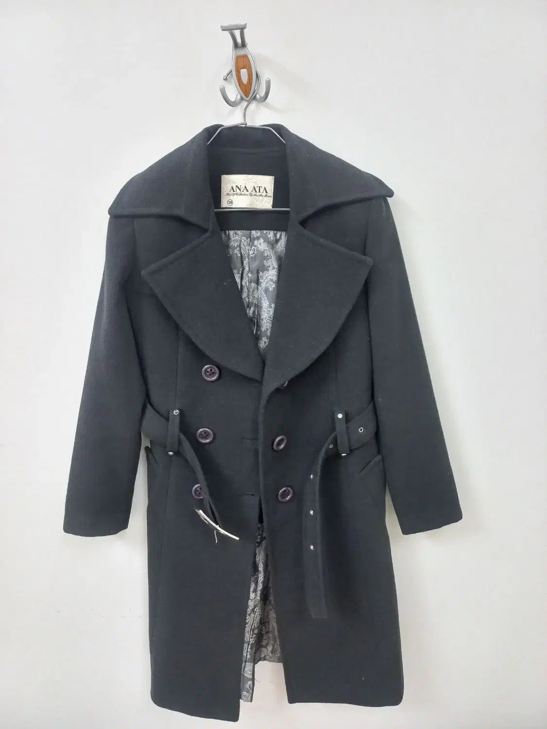 پانچ بافت و پالتوی فوتر زغالی|لباس|قم, سالاریه|دیوار