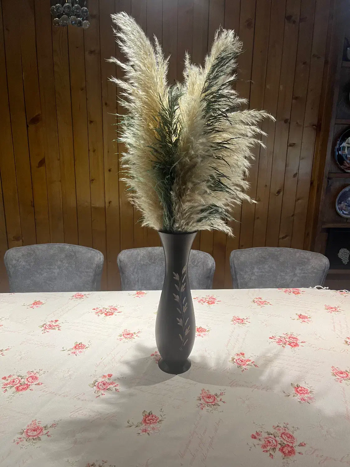 گل خشک پامپوس زیر قیمت|گل و گیاه طبیعی|رشت, چمارسرا|دیوار