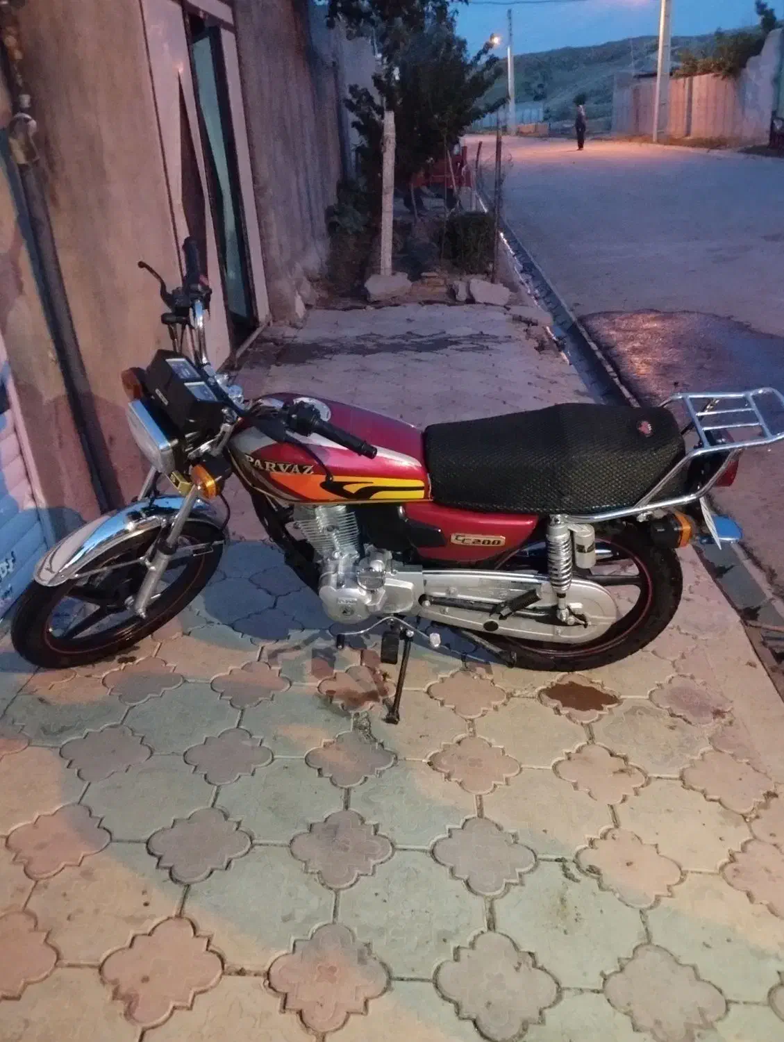 موتورسیکلت ۲۰۰|موتورسیکلت|هریس, |دیوار