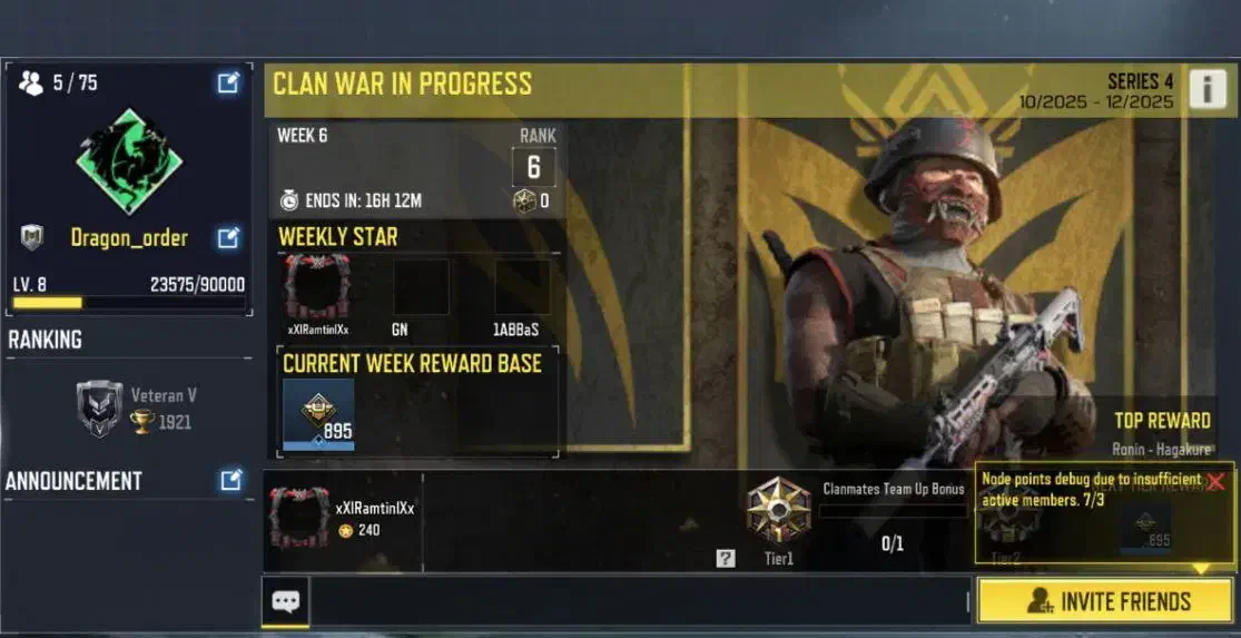 کلن لول ۸ کالاف دیوتی موبایل|کنسول، بازی ویدئویی و آنلاین|اهواز, سپیدار|دیوار