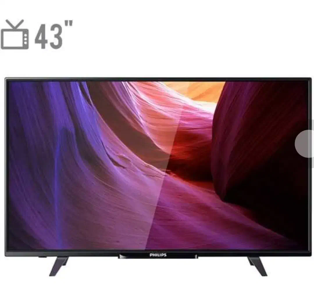 فروش تلویزیون فیلیپس 43LED|تلویزیون و پروژکتور|چالوس, |دیوار