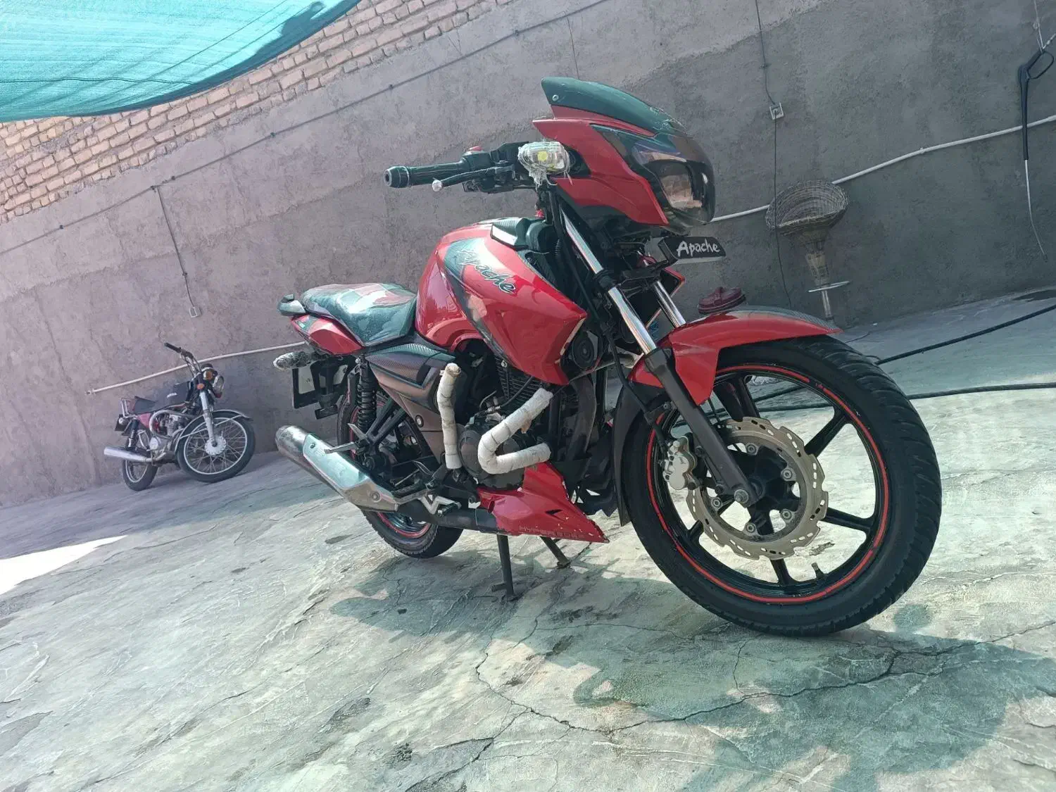 موتور آپاچی ۱۵۰|موتورسیکلت|تربت‌حیدریه, حاجی یار‎|دیوار