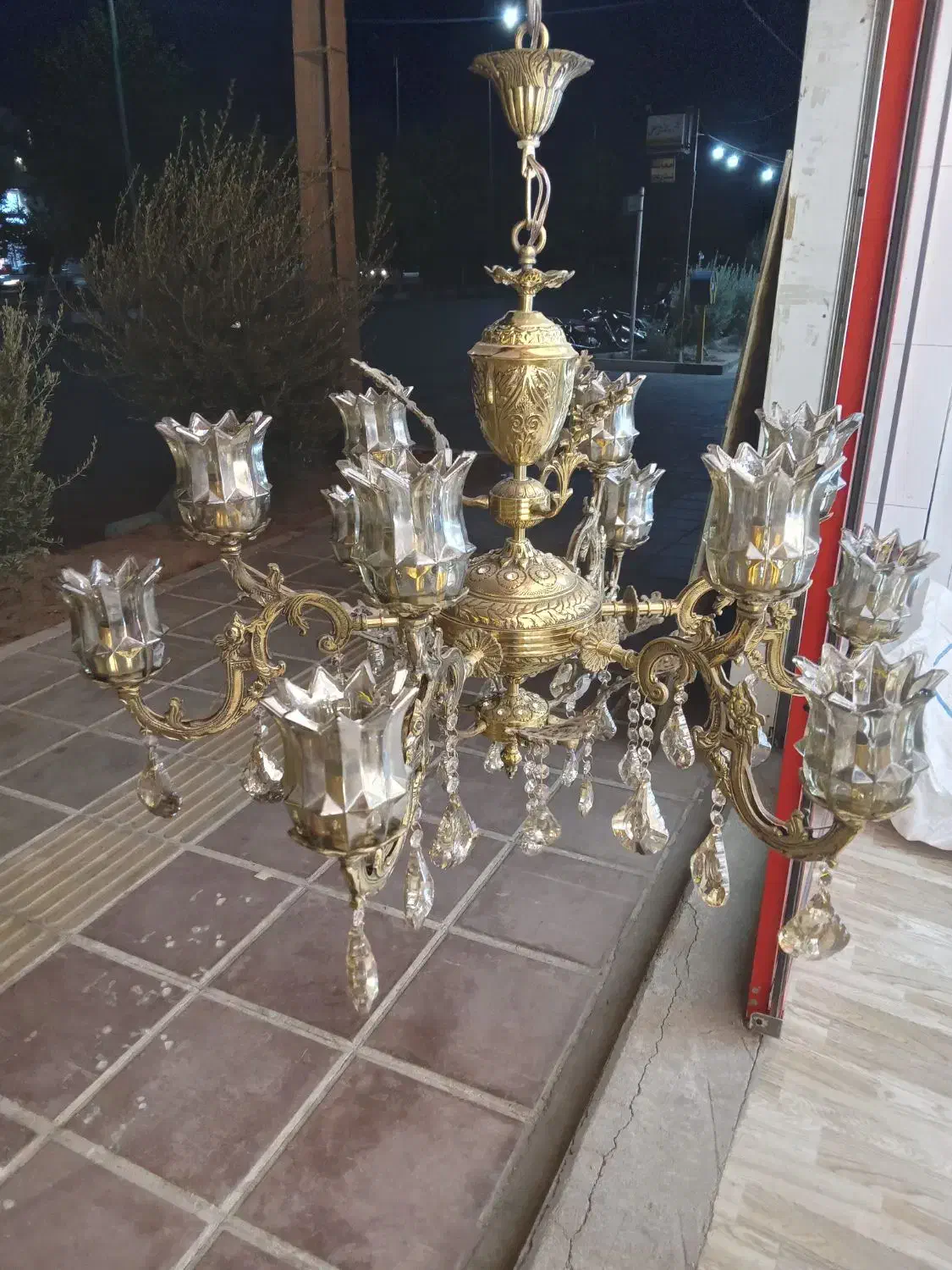 لوستر نو زیرقیمت کارخانه|لوستر و چراغ آویز|یزد, |دیوار