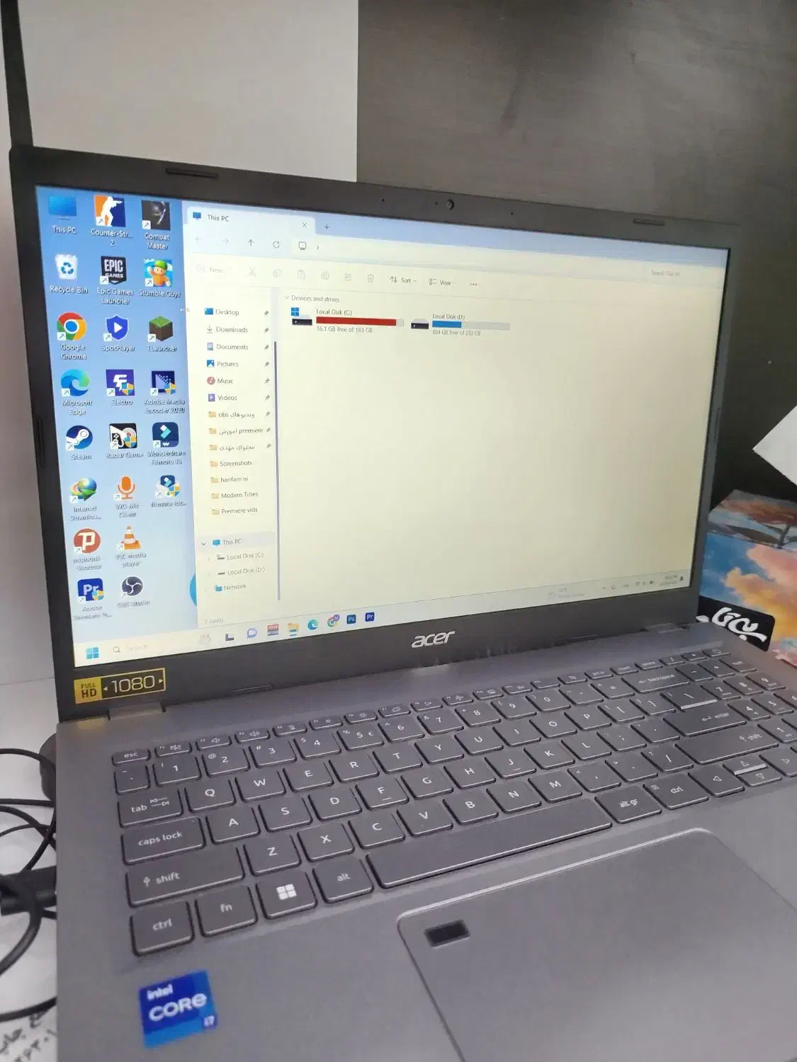 لپ تاب acer|رایانه همراه|شهریار, شهریار|دیوار