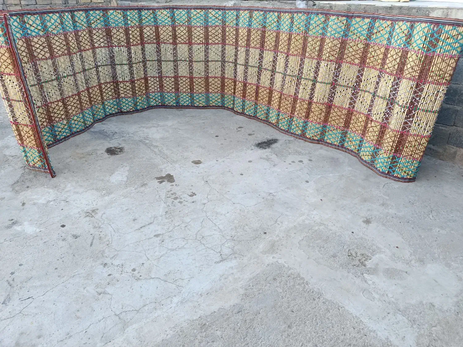 چیت|گلیم، جاجیم، گبه|صحنه, |دیوار