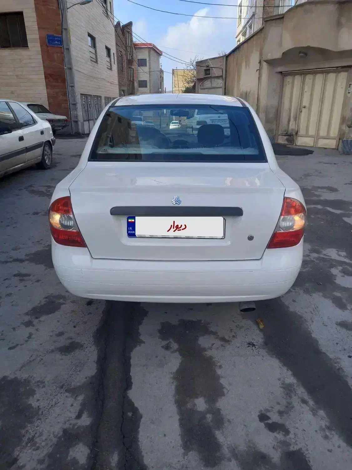 تیبا مدل 94 بنزینی بی رنگ کم کار|خودرو سواری و وانت|مراغه, |دیوار