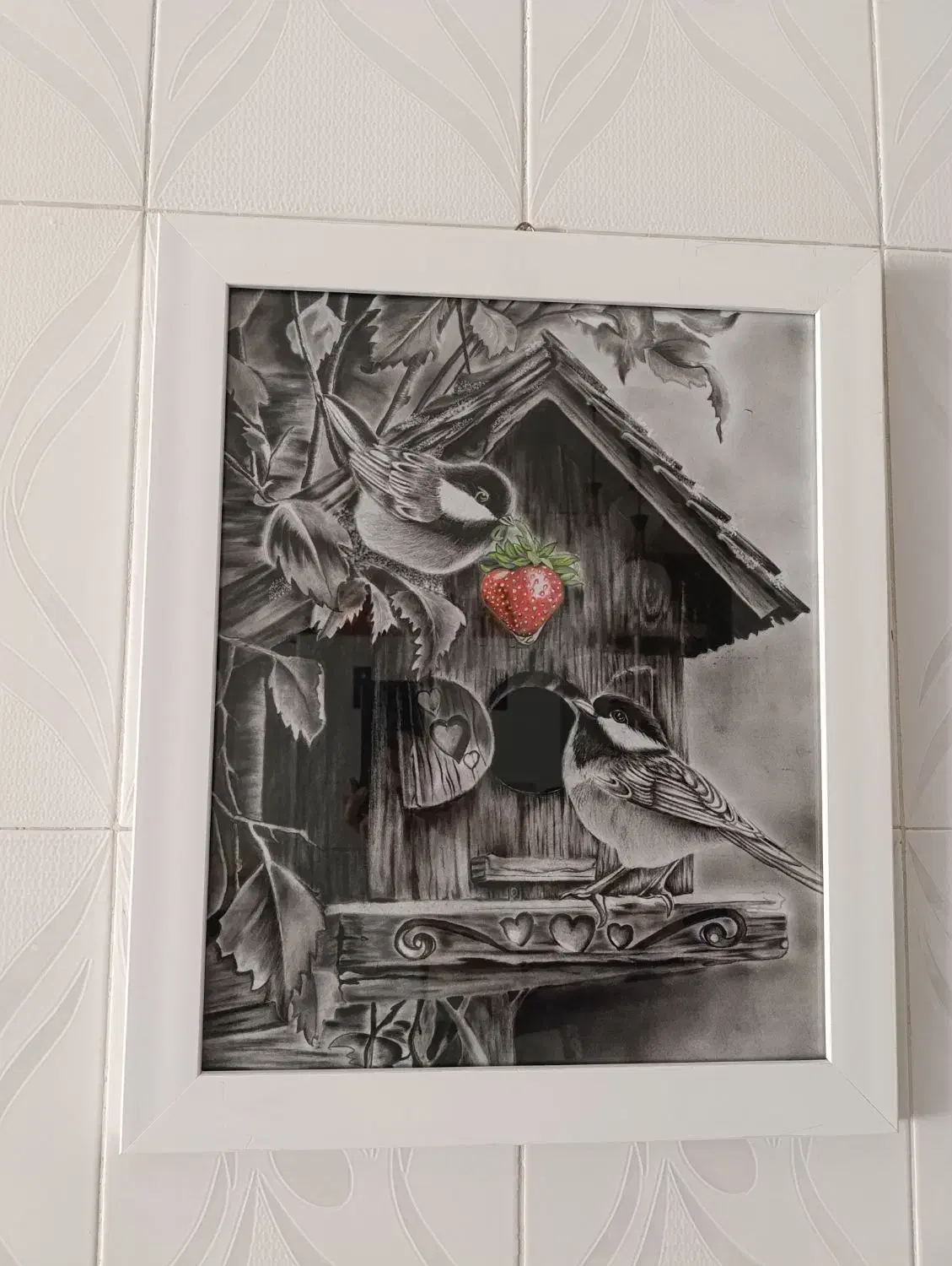 نقاشی چهره طرح های دلخواه روی مقوای مخمل|تابلو، نقاشی، عکس|نجفآباد, گلدشت|دیوار