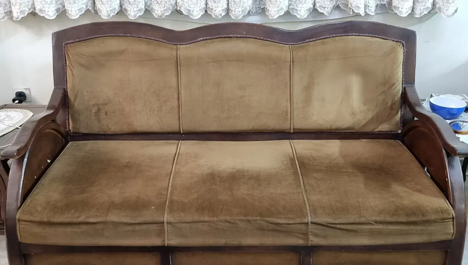 کاناپه ۳ نفره + مبل تخت شو|مبلمان خانگی و میز عسلی|تهران, امیریه|دیوار