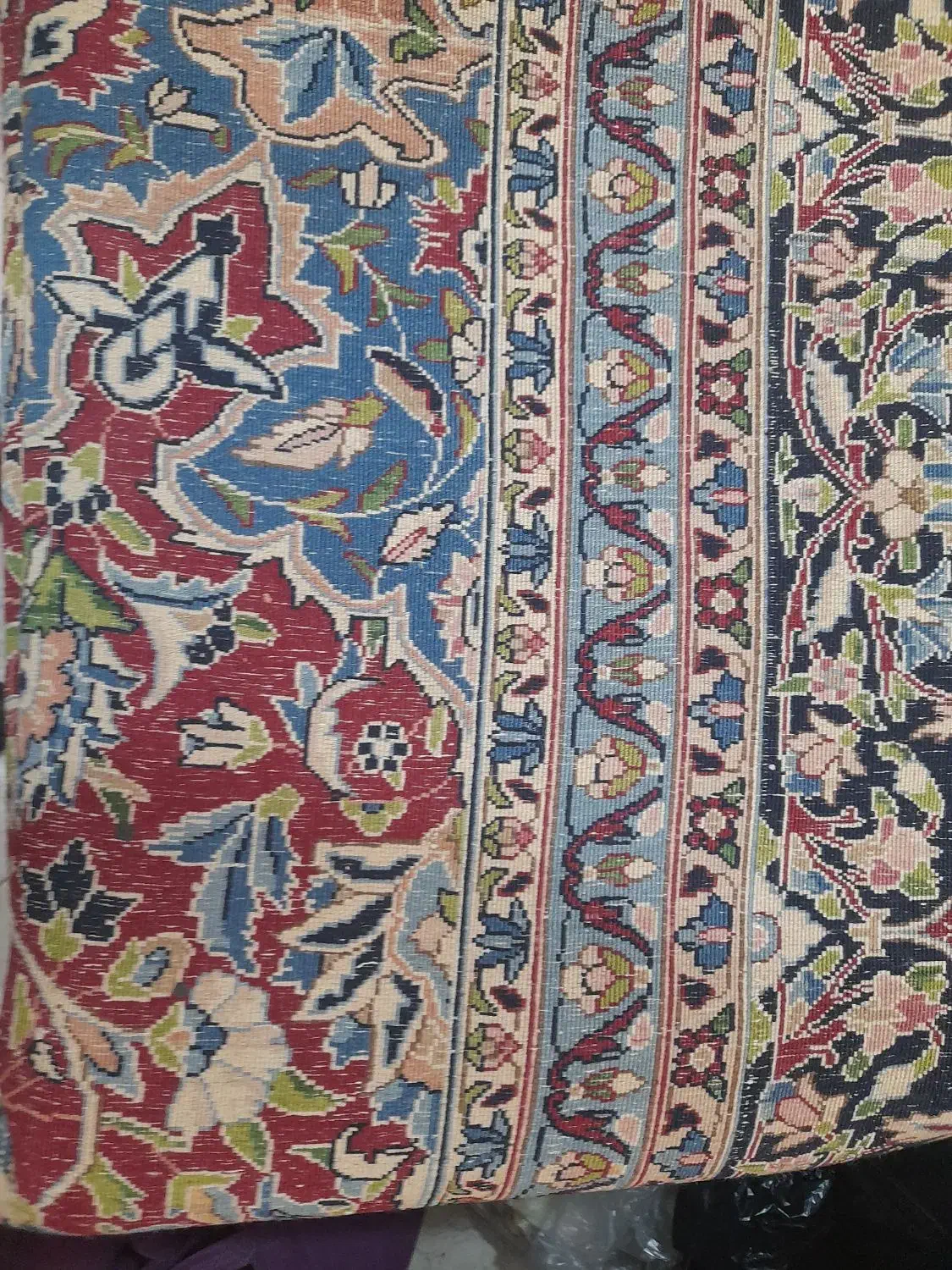 فرش کرمان ۱۲ متری مارک رشید فرخی|فرش|کرج, فاز ۱ مهرشهر|دیوار