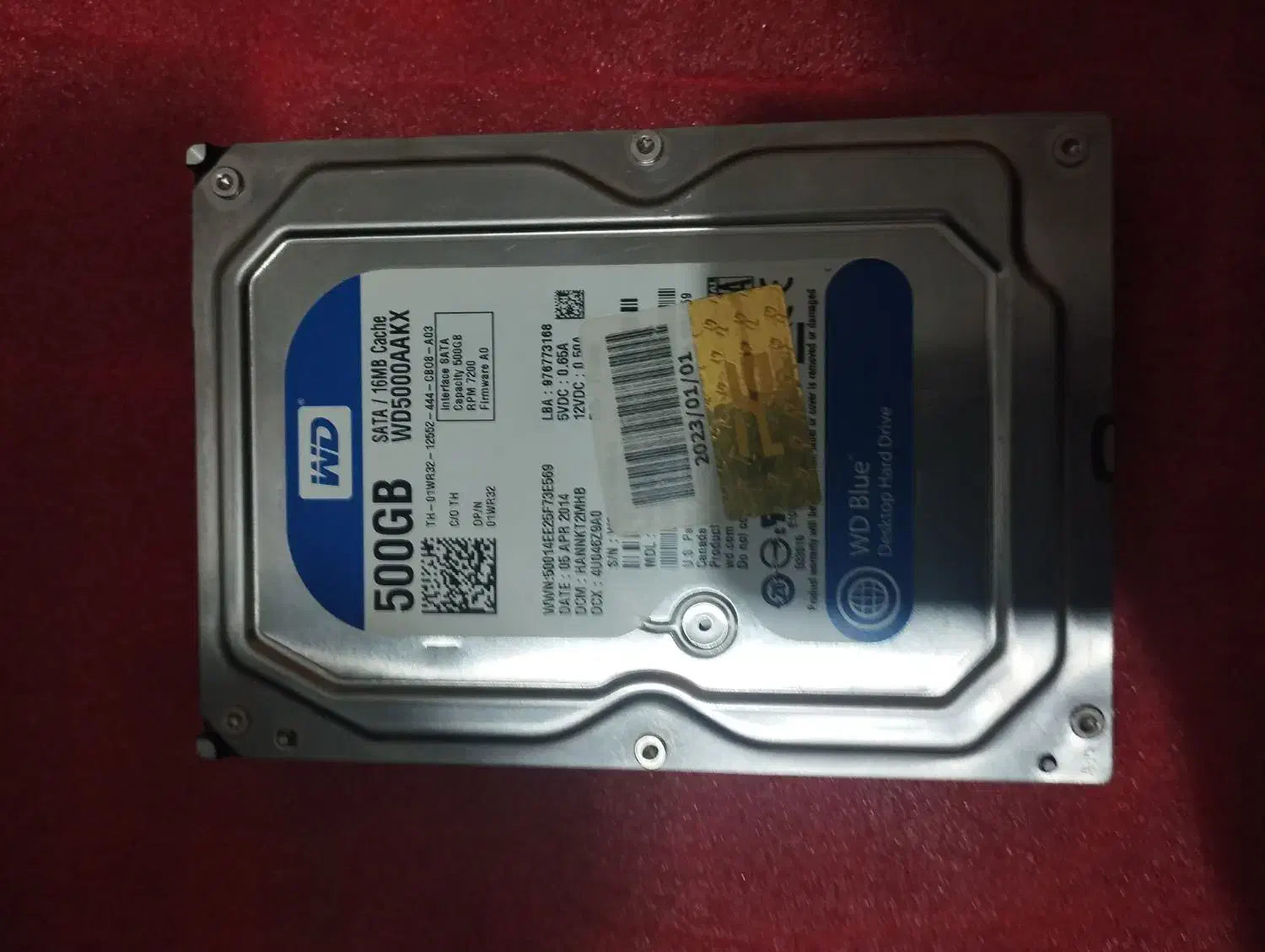 هارد 500 بلو|قطعات و لوازم جانبی رایانه|ملایر, |دیوار