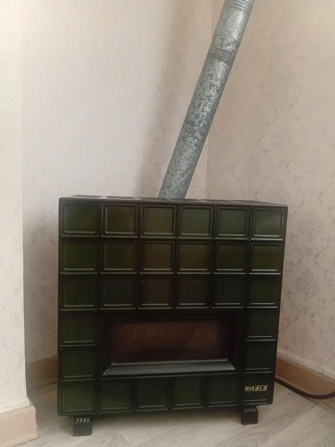 بخاری نیک کالا|بخاری، هیتر، شومینه|رشت, نیکمرام|دیوار