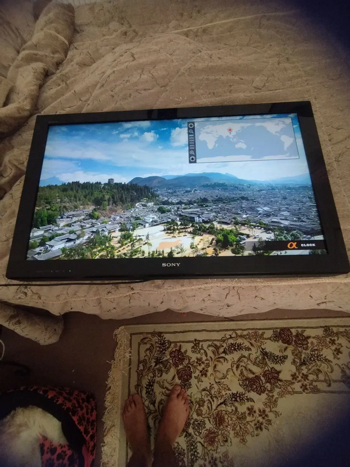 تلویزیون ال سی دی سونی 40|تلویزیون و پروژکتور|اصفهان, ملکشهر|دیوار