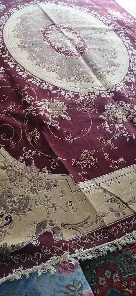 ۳عدد قالی ۲تا ۱۲متری اون یکی ۹متری.|فرش|رامهرمز, |دیوار