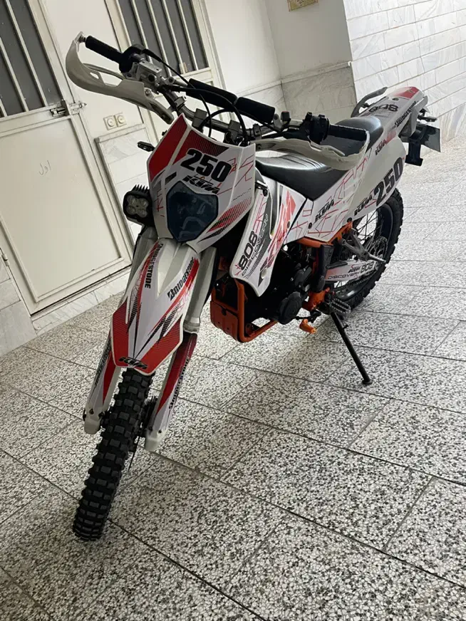 تریل فلات ۲۵۰ طرح ktm مدل ۱۴۰۰|موتورسیکلت|مشهد, احمدآباد|دیوار