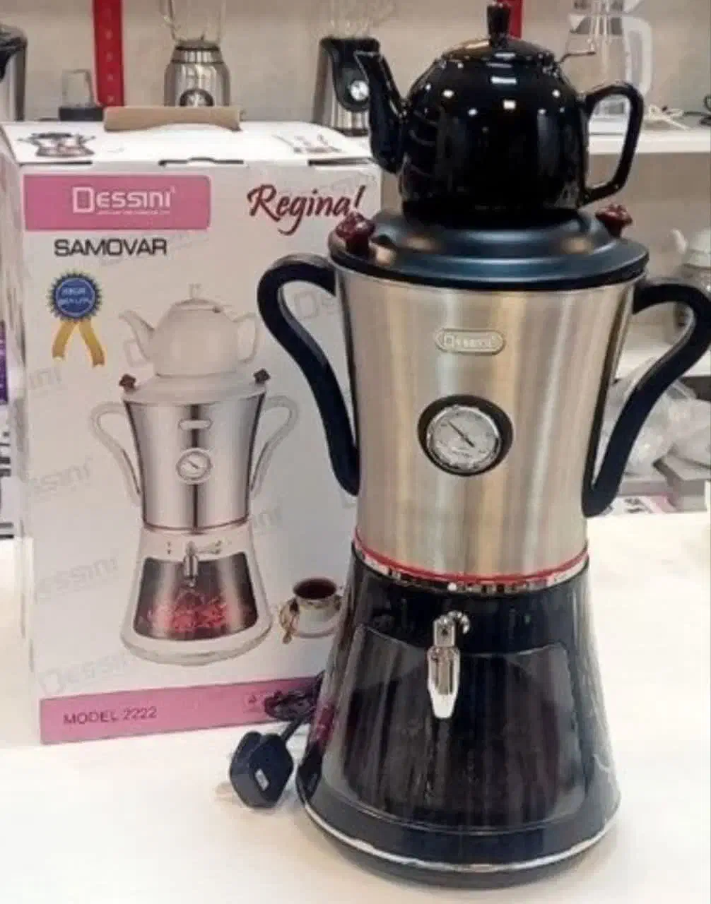 چایساز سماوری شومینه ای دسینی ایتالیا سماور برقی|سماور، چای‌ساز، قهوه‌ساز|قم, شهرک فاطمیه|دیوار