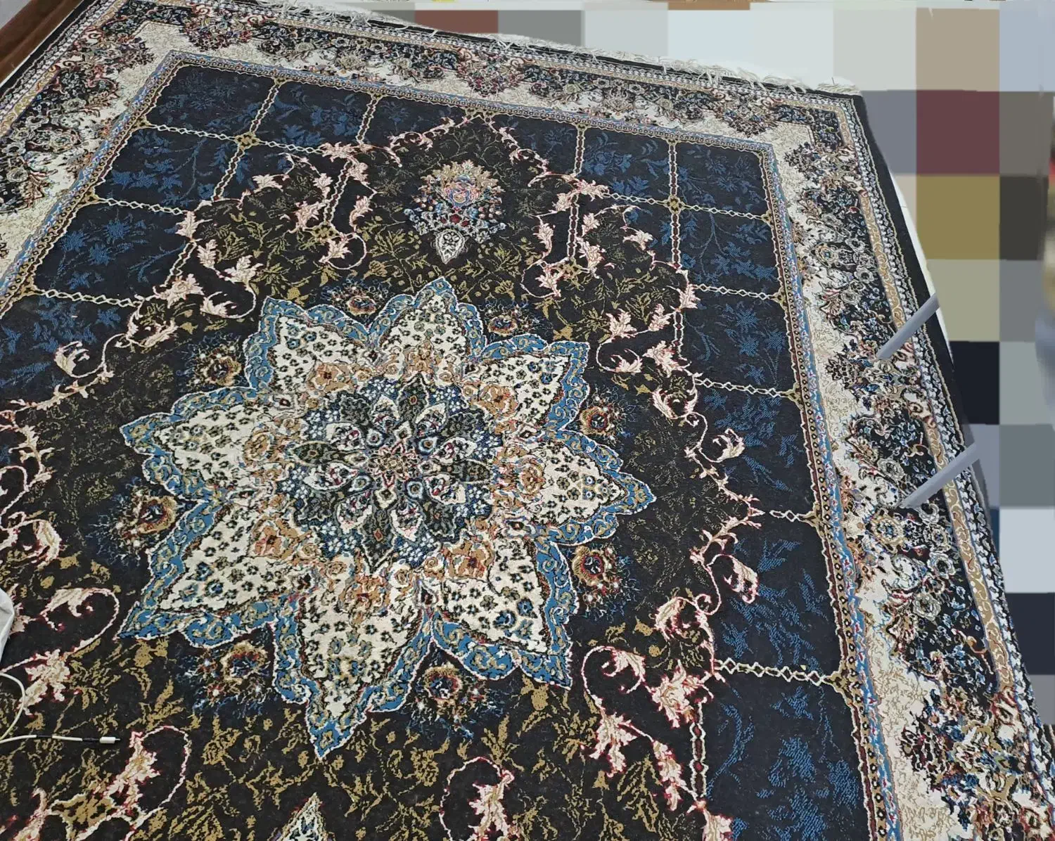 دو عدد قالی ۹ متری|فرش|فولادشهر, C1|دیوار