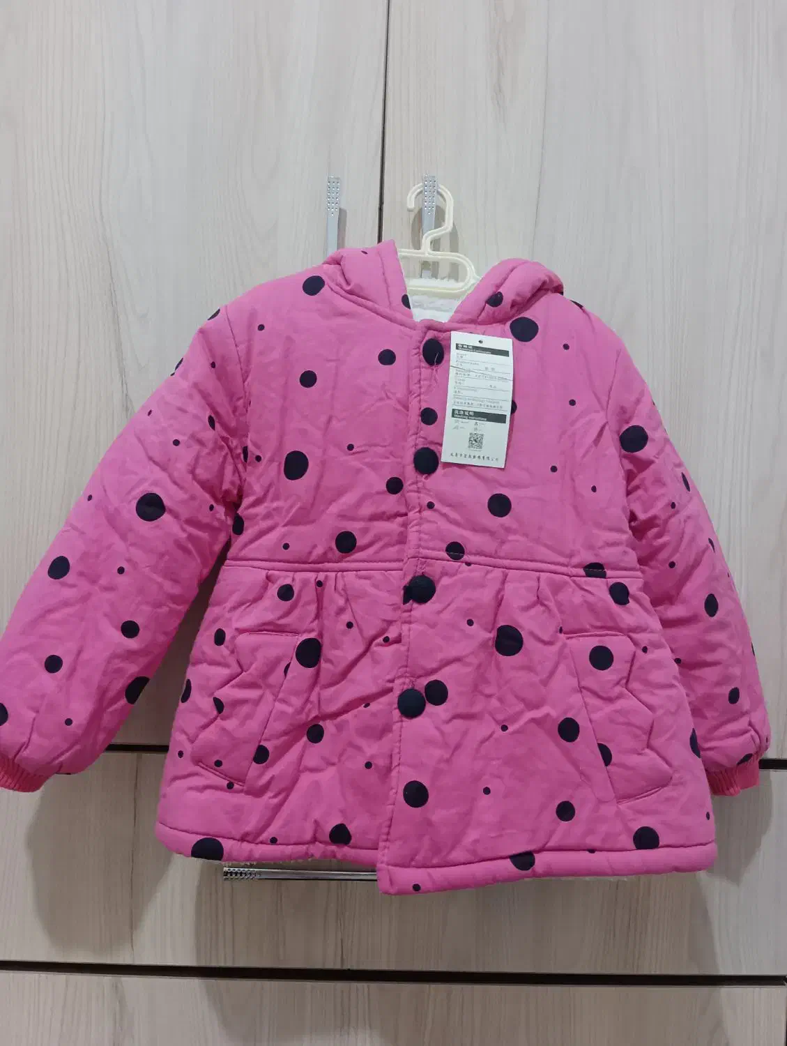 دوتا کاپشن دخترانه نو|کفش و لباس بچه|قصرشیرین, |دیوار